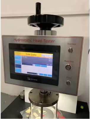 UP-8010 Pneumatic Clamp Digital Fabric Water Permeability Tester with 0.5% Accuracy and 100cm2 Sample Chuck Area