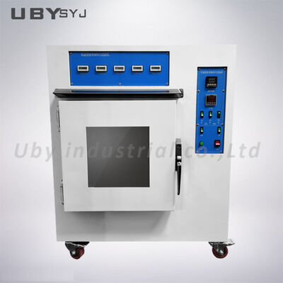 เครื่องทดสอบการเก็บระบายน้ําแบบเตาอบที่มีช่วงอุณหภูมิ RT ~ 200oC และ Micro Computer P.I.D Control สําหรับการทดสอบการติดตามตามมาตรฐาน GB / T 4851