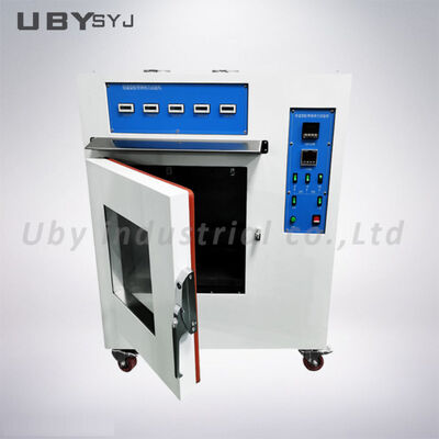 Oven Type Tap Retention Tester with Temperature Range RT~200ºC and Micro Computer P.I.D Control for Adhesive Testing Compliance with GB/T 4851 Standards