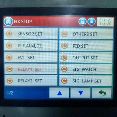 Temi970 7-inch Touch Screen Digital Temperature and Humidity Controller with ±0.2℃ Accuracy and 24 Program Groups
