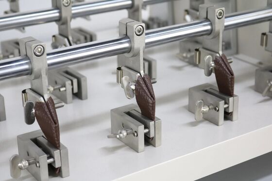 UP-4002 High-Precision Bally Leather Flexing Tester with 50 to 150 R/Min Speed and 0~55° Flexing Angle for Long-Term Durability Testing