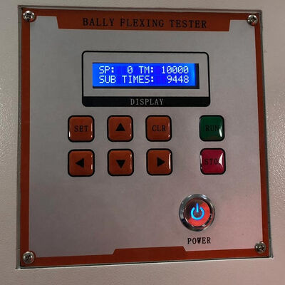 UP-4002 High-Precision Bally Leather Flexing Tester with 50 to 150 R/Min Speed and 0~55° Flexing Angle for Long-Term Durability Testing