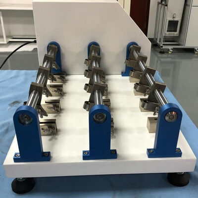 UP-4002 Flexing Durability Testing Machine with 6 Independent Testing Positions and 22.5° Flexing Angle for Simultaneous Evaluation of Leather Specimens