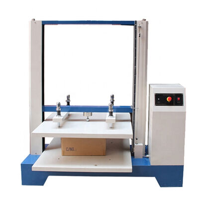 ASTM D642 Compliant Cardboard Box Compression Testing Machine with 1200x1200x1200mm Test Space and 0.001~200mm/min Test Speed