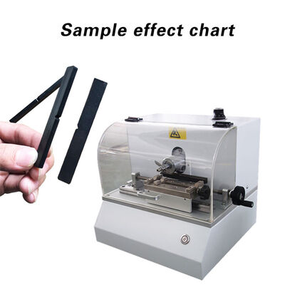 ISO 179 ISO 180 ASTM D256 Compliant Notch Sample Making Machine with High-Precision Mechanical Milling for Burr-Free Smooth Cutting