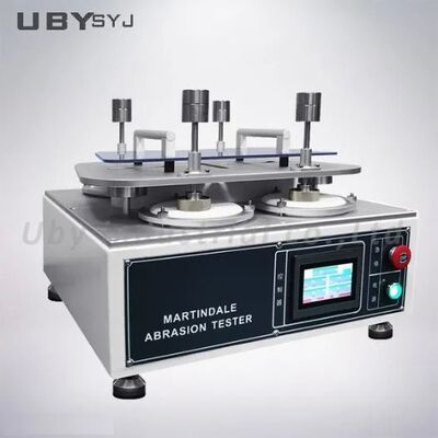 ISO12945 ISO12947 Standards Martindale Abrasion Testing Machine with 47.5 ± 2.5 r/min Rotational Speed and 645 ± 5 mm2 Exposed Area