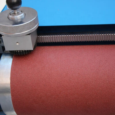 UP-1001 DIN Standard Rubber Abrasion Tester with 150mm Wheel Diameter and 40rpm Rotation Speed for Material Wear Testing