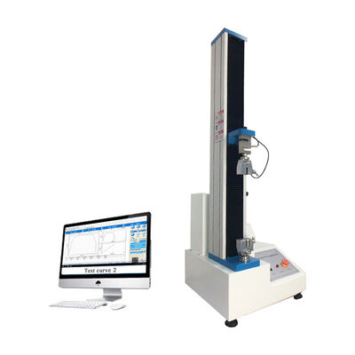 Single Column Economical Basic Tensile Strength Tester With Manual Load Adjustment