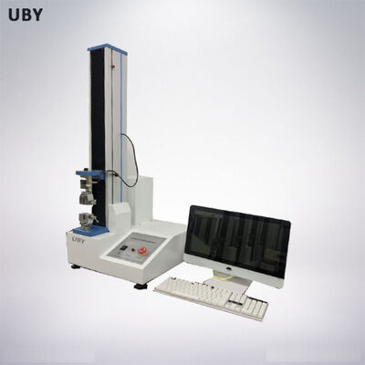 Single Column Economical Basic Tensile Strength Tester With Manual Load Adjustment