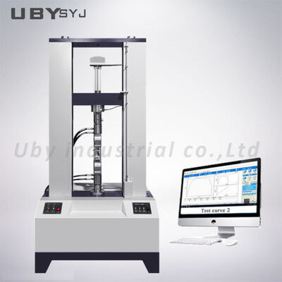Dual Sensor Tensile Strength Tester Machine With Simultaneous Force / Elongation Measurement