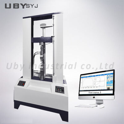 Dual Sensor Tensile Strength Tester Machine With Simultaneous Force / Elongation Measurement