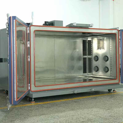 Walk-in Environmental Test Chamber with Solar Simulation System Compliant with DIN 75 220 Standard and Customizable Size