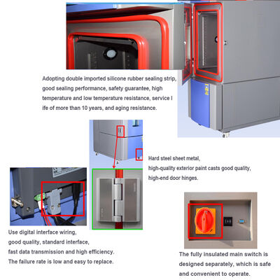 UP-6195 Laboratory Double 85 Environmental Aging Chamber with 20%~98%RH Humidity Range and SUS304 Stainless Steel Inner Tank