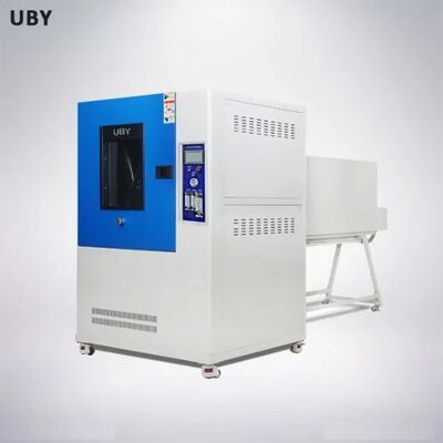 UP-6300 SUS316# Stainless Steel Ice Water Splashing Immersion Test Chamber with 7-inch LCD Touch Screen and French Taikang Compressor for Automotive Parts