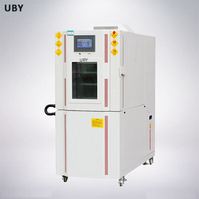 Phòng thử nghiệm môi trường thông minh với phạm vi nhiệt độ -40 ~ + 150oC, phạm vi độ ẩm 20% ~ 98% và tiêu thụ năng lượng thấp