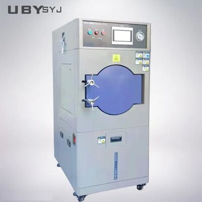 UP-6124 HAST Test Chamber with Double-Layer Stainless Steel Frame and Customizable Sample Rack for High Pressure Accelerated Aging Testing