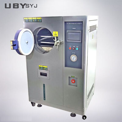 PCT Aging Test Chamber with 105ºC~+132ºC Temperature Range 100%Rh Humidity and Stainless Steel SUS304 Construction for Electronic Components Reliability Testing