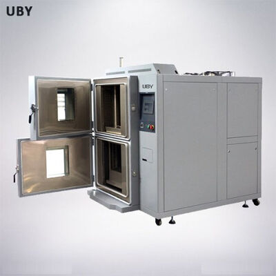 UP-6118 Stainless Steel 304 Thermal Shock Testing Chamber with 10s Temperature Conversion and Three Phase Power for Semiconductor Test
