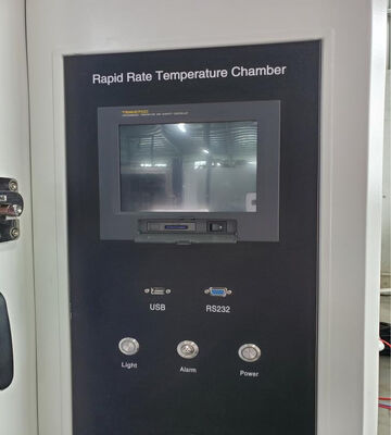 Safety-Enhanced Rapid Temperature Change Test Chamber with Emergency Shutdown and High-Precision Programmable Controller