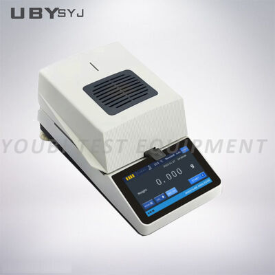 UP-5016 Digitaler Feuchtigkeitstester mit 0,001g Lesbarkeit Hochleistungs-Halogenlampe und 5-Zoll-LCD-Bildschirm-Feuchtigkeitsanalysator