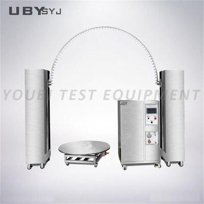 IPX9K Kamar Uji Lingkungan Pembersih Jet Uap Tekanan Tinggi dengan Suhu Semprot Air yang Dapat Disesuaikan dan Empat Nozzle Semprot