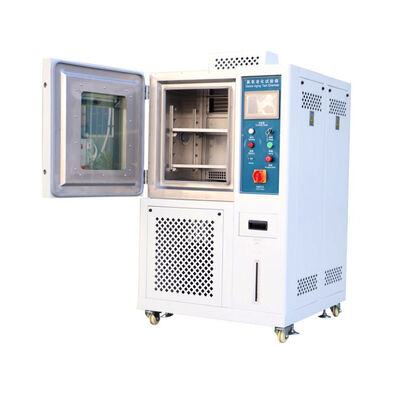 ASTM D1171 Ozone Aging Test Chamber with 0℃~+80℃ Temperature Range and 10 ~ 1000pphm Ozone Concentration for Static Stretching Cable Aging