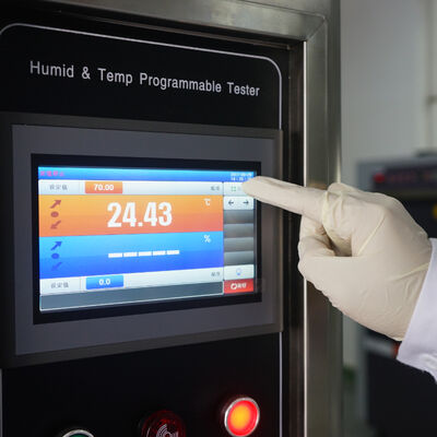 UP-6195 Programmable Rapid-Rate Thermal Cycle Chamber with Reinforced Door Latches and Silicone Gaskets for Environmental Testing