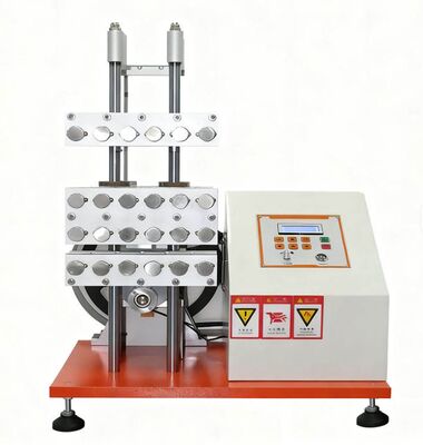 Programmable Rubber Flex Cracking Tester with Multi-Station Rotary Mechanism and 12 Groups Test Station