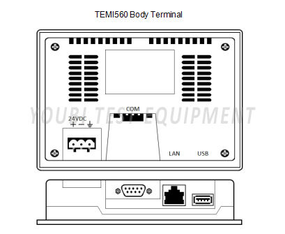 Temi560 5-inch Color Touch Screen Temperature and Humidity Controller with 120 Program Groups and Fault SMS Alarm System