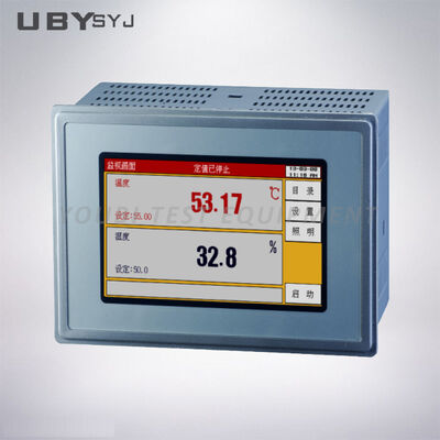 Temi580 5-inch Color TFT Touchscreen Temperature and Humidity Controller with ±0.2ºC Accuracy and 4 DI External Alarms