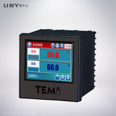 Temi360 Programmable Temperature and Humidity Controller with ±0.2ºC Accuracy 120 Program Capacity and 3.5-inch Touchscreen