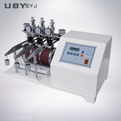 UP-1009 NBS Abrasion Tester with 2265g Test Load 40# Grit Sandpaper and 3 Test Stations for Heavy Wear Conditions