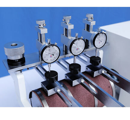 UP-1009 NBS Abrasion Tester with 2265g Test Load 40# Grit Sandpaper and 3 Test Stations for Heavy Wear Conditions