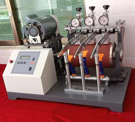 UP-1009 NBS Abrasion Tester with Mechanical Dial Gauge Accurate to 0.01mm for 22N Test Load and 40# Grit Sandpaper