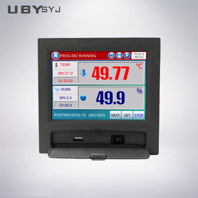 Controlador programable de temperatura y humedad Temi2502 con pantalla táctil de 5,7 pulgadas y precisión de ±0,2°C