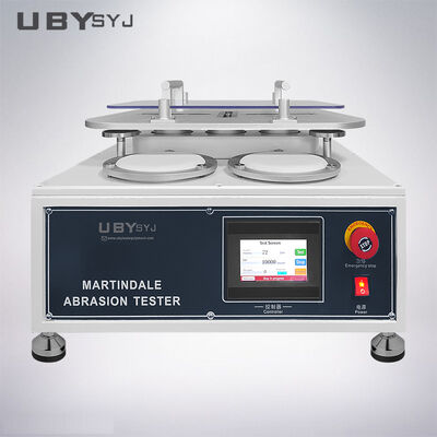 UP-1006 4 pozycja robocza Martindale abracjon tester zgodny z ASTM D4970 wyposażony w układ sterowania mikrokomputerem