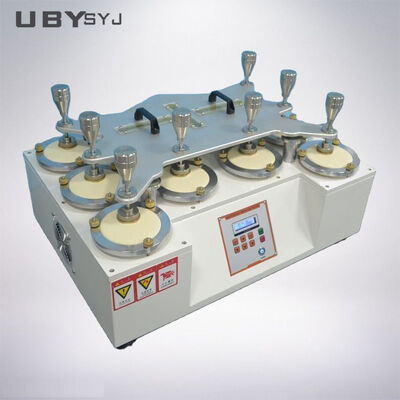 UP-1006 Tester di abrasione Martindale completamente automatizzato con funzione di memoria per la prova anti-pilling e resistenza all'usura