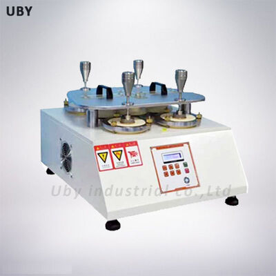UP-1006 Menghemat ruang Otomatis 4 Stasiun Martindale Abrasion Tester untuk Tes Tekstil dan Kain