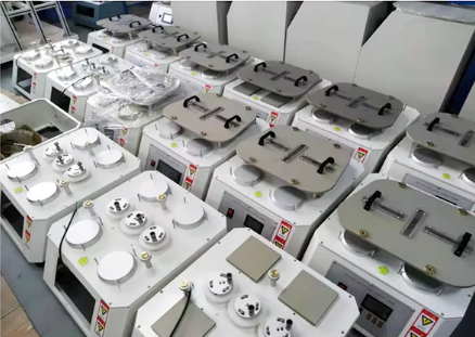 UP-1006 Space-saving Automatic 4 Stations Martindale Abrasion Tester for Textile and Fabric Testing