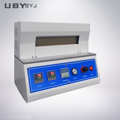 UP-5018 Tester de vedação térmica Compatível com ASTM F2029 QB/T 2358 e YBB00122003 Com controlo de temperatura preciso ±1°C e mandíbula de vedação térmica personalizável de 300 mm × 10 mm
