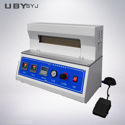UP-5018 Hot Tack Tester with Touchscreen Interface ±1ºC Temperature Control Accuracy and Safety Features for Plastic Film Sealing
