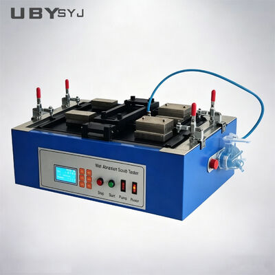 UP-1007 Wet Abrasion Scrub Tester with 300mm Stroke Length, 5~95 Times/Min Adjustable Frequency and 454±10g Brush Weight