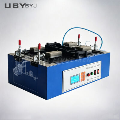 UP-1007 Wet Abrasion Scrub Tester with 300mm Stroke Length, 5~95 Times/Min Adjustable Frequency and 454±10g Brush Weight