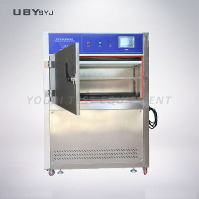 ASTM G 153 Compliant UV Aging Test Chamber with SUS#304 Stainless Steel and 8 UV Lamps for Accelerated Weathering Testing