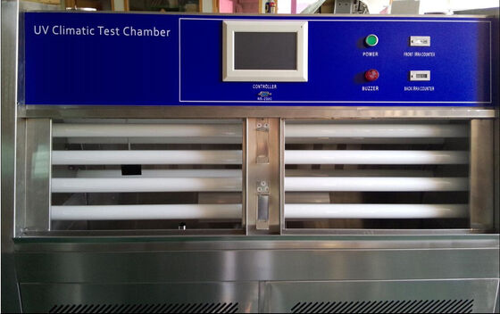 UV Aging Test Chamber Compliant With IEC61215 for Photovoltaic Modules with SUS304 Stainless Steel and Temperature Range Rt+10ºC~70ºC