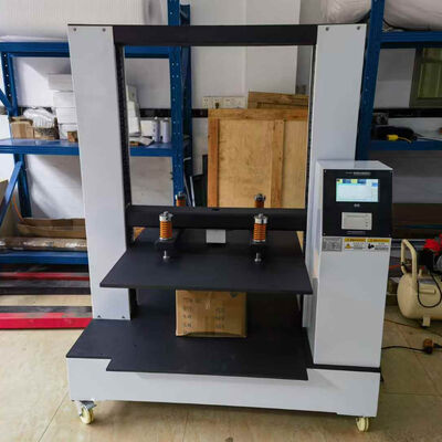 Computer Control Corrugated Box Compression Tester Compliant With TAPPI T804 and Customizable Dimensions