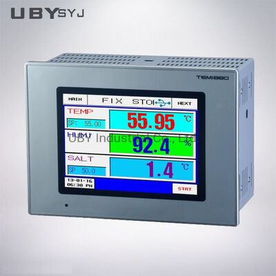 Temi880 Digital Temperature Controller with 5.7-inch Touch Screen, 120 Program Groups, and ±0.2℃ Accuracy
