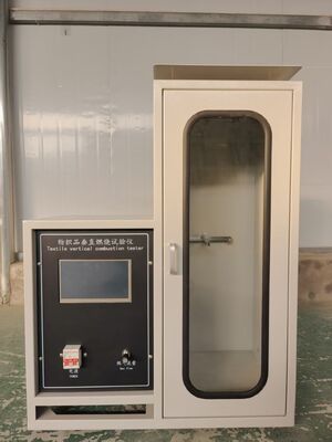 UP-5037 ISO 6940 ISO 6941 Compliant Textile Vertical Burning Test Apparatus with 40 ± 2 mm Flame Height and High-voltage Electronic Ignition