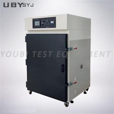 ISO 17493 Standard Compliant Hot Air Circulating Oven with Precise PID Temperature Control and Adjustable Airflow for Battery Explosion Proof Testing