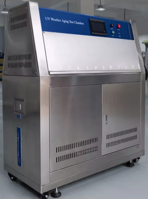 ASTM G154 ISO 4892-3 Compliant UV Aging Test Chamber with UVA-340 UVB-313 Fluorescent UV Lamp and SUS#304 Stainless Steel Construction